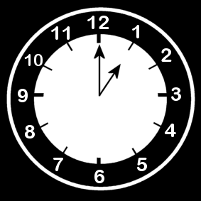 clock / 1 'o clock